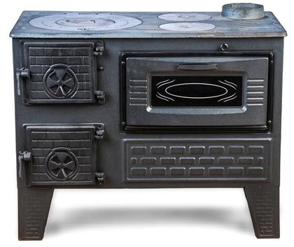 Отопительно-варочная печь МастерПечь ПВ-04 с духовым шкафом, 7,5 кВт в Люберцах