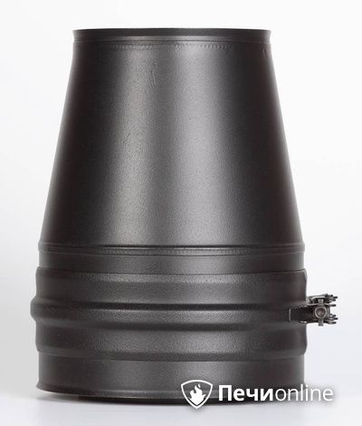 Комплектующие дымохода Schiedel Конус д.150 PM25 (Черный) Permetr в Люберцах