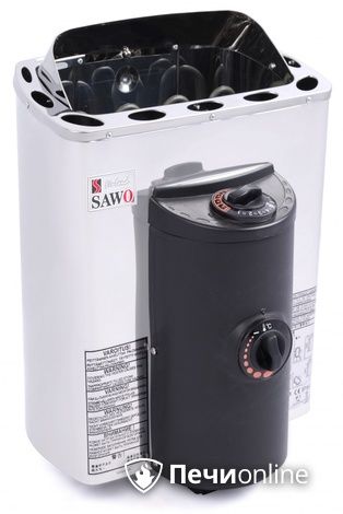 Электрокаменка для сауны Sawo Mini X MX-36NB-Z с пультом управления в Люберцах