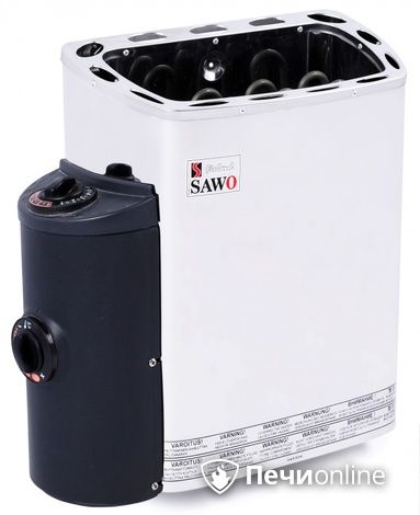 Электрокаменка для сауны Sawo Mini MN-30NB-Z со встроенным пультом управления в Люберцах